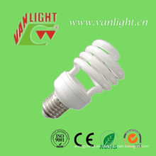 T4 24W media espiral CFL lámpara ahorro de energía